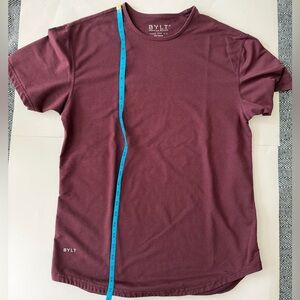 EUC BYLT men’s drop cut short sleeve t shirt tee mens size Large L